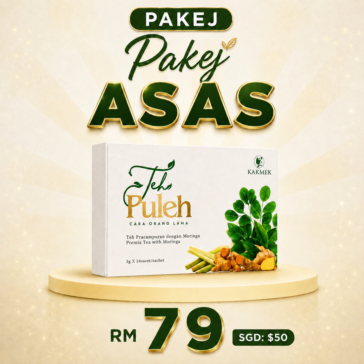 Pakej Asas Teh Puleh