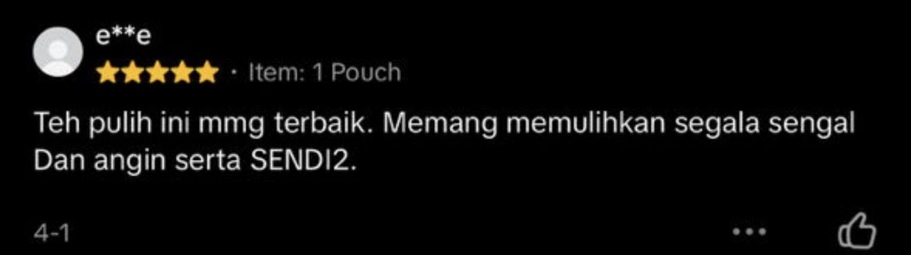 Testimoni Teh Puleh
