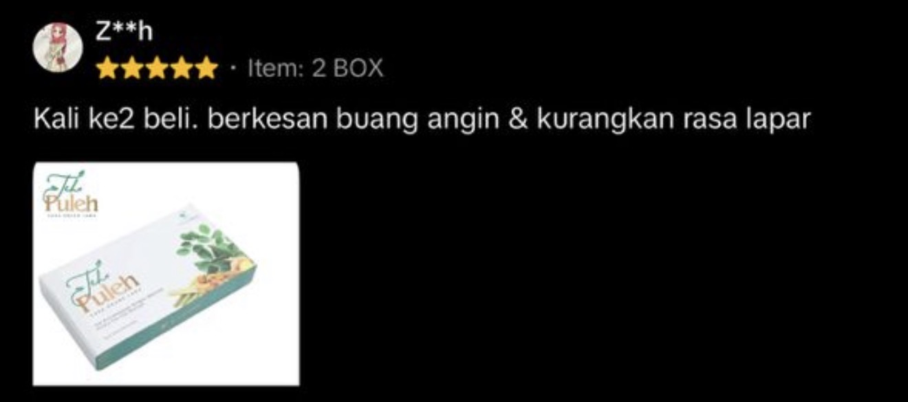 Testimoni Teh Puleh